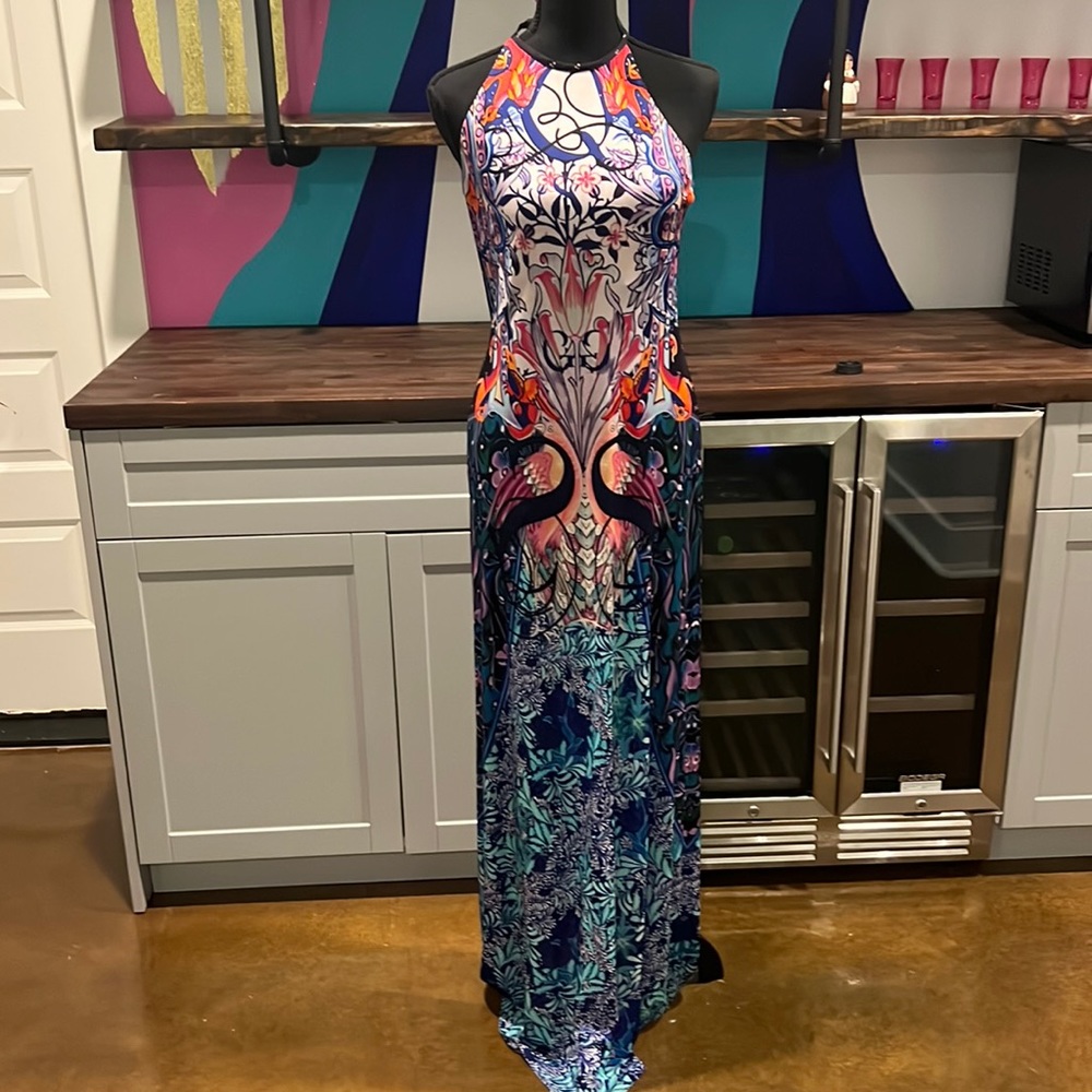 Mary KATRANTZOU large floor length dress/gown.